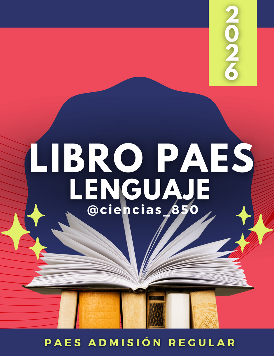 Libros de Competencia lectora PAES 2025 – Ciencias850
