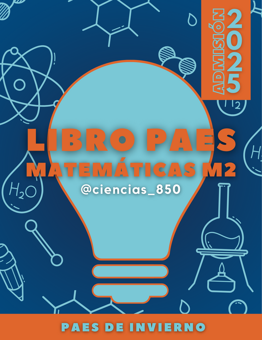 Libros de Matemáticas PAES 2025 Ciencias850