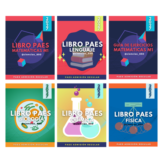Pack Intensivo PAES 2027